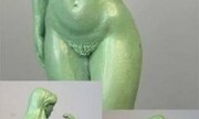Mary, Naked female with Dragon Hatchling 54mm