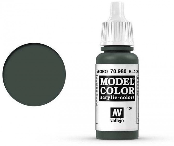 Boxart Black Green 70.980, 980, Pos. 100 Vallejo Model Color Boxart Black Green 70.980, 980, Pos. 100 Vallejo Model Color