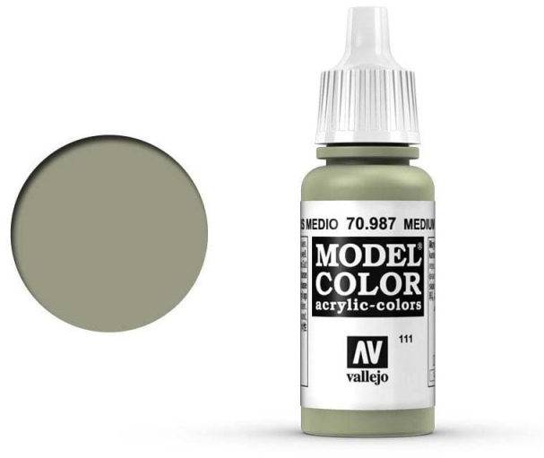 Boxart Medium Grey - FS36306 70.987, 987, Pos. 111 Vallejo Model Color