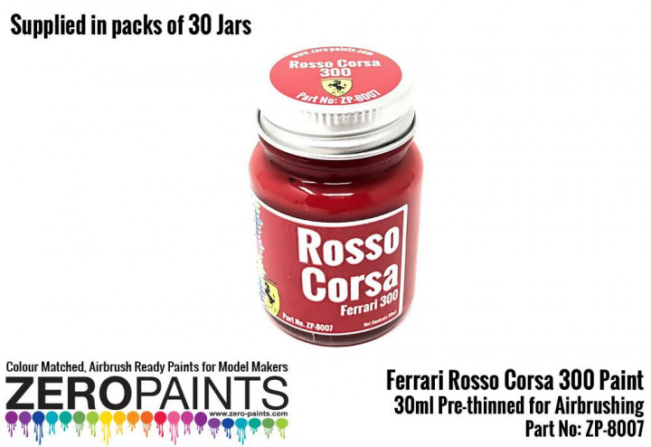 Boxart Rosso Corsa 300 ZP-1007/30 Zero Paints Boxart Rosso Corsa 300 ZP-1007/30 Zero Paints