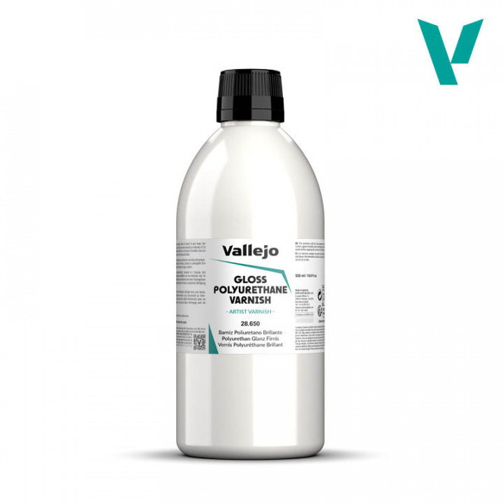 Boxart Gloss polyurethane varnish 500ml 28.650 Vallejo 