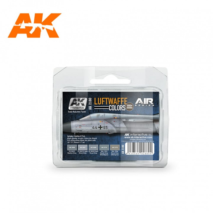 Boxart Luftwaffe Colors (1990s-2000s) AK 2180 AK Interactive Air Series Boxart Luftwaffe Colors (1990s-2000s) AK 2180 AK Interactive Air Series