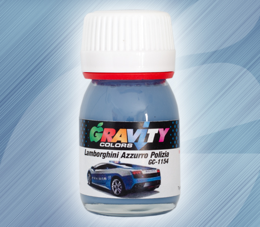 Boxart Lamborghini Azzurro Polizia  Gravity Colors