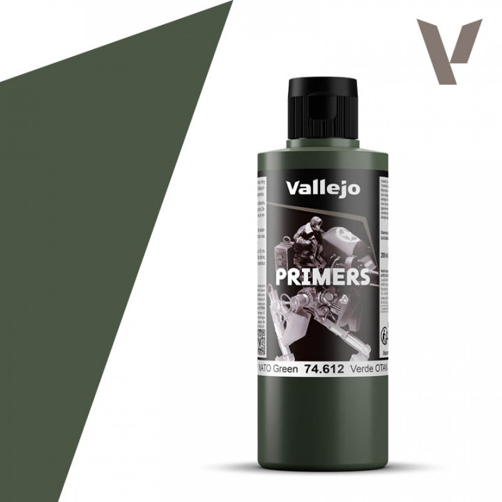 Boxart NATO Green - new formula Vallejo Surface Primer Boxart NATO Green - new formula Vallejo Surface Primer