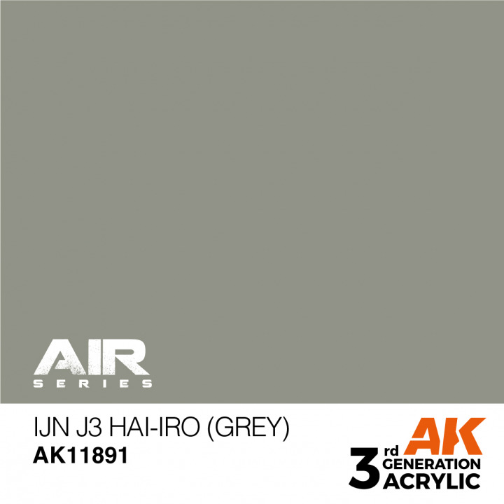 Boxart IJN J3 Hai-iro (Grey) AK 3rd Generation - Air Boxart IJN J3 Hai-iro (Grey) AK 3rd Generation - Air