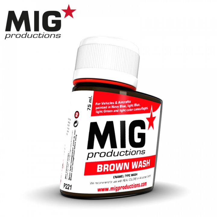 Boxart Brown Wash  MIG Productions