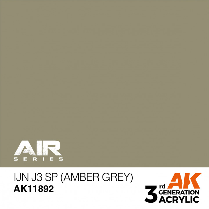 Boxart IJN J3 SP (Amber Grey) AK 3rd Generation - Air Boxart IJN J3 SP (Amber Grey) AK 3rd Generation - Air