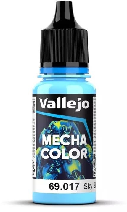 Boxart Sky Blue Vallejo Mecha Colors Boxart Sky Blue Vallejo Mecha Colors