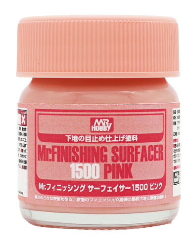 Boxart Mr. Finishing Surfacer 1500 Pink  Mr.COLOR
