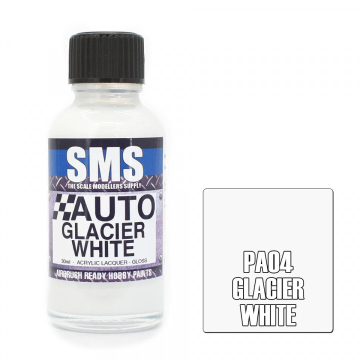Boxart Auto Colour GLACIER WHITE  SMS