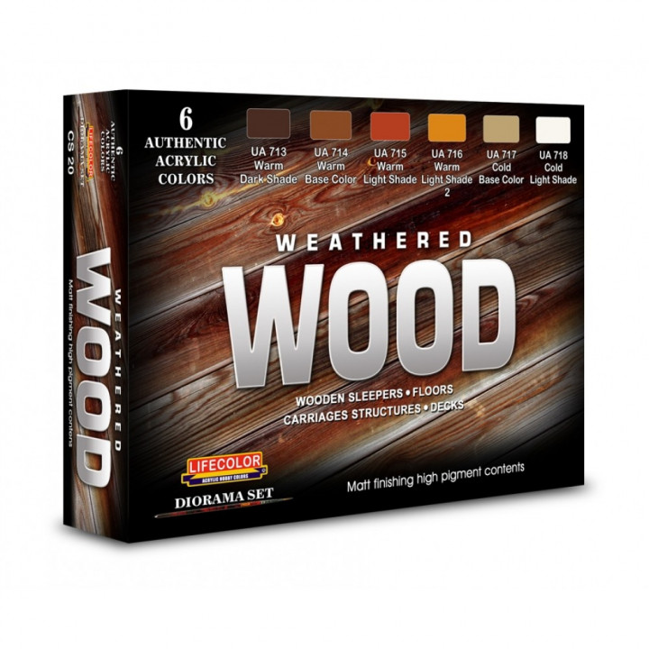 Boxart Weathered Wood  Lifecolor