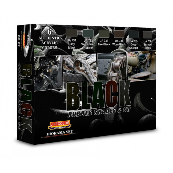 Boxart Black Rubber Shades & Co  Lifecolor