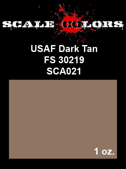 Boxart USAF Dark Tan FS30219 SCA021 Scale Colors Boxart USAF Dark Tan FS30219 SCA021 Scale Colors