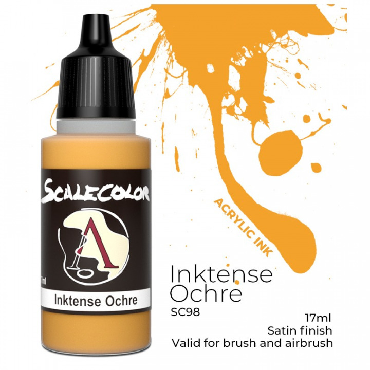 Boxart Inktense Ochre Scale75 Boxart Inktense Ochre Scale75