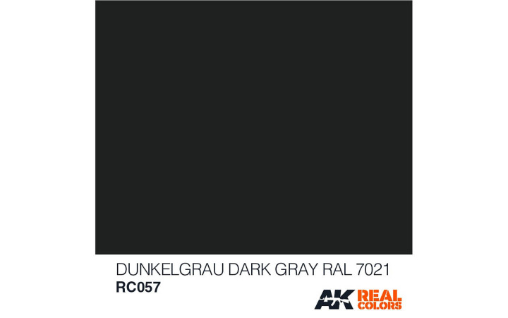 Boxart Dunkelgrau-Dark Gray RAL 7021 AK Real Colors Boxart Dunkelgrau-Dark Gray RAL 7021 AK Real Colors
