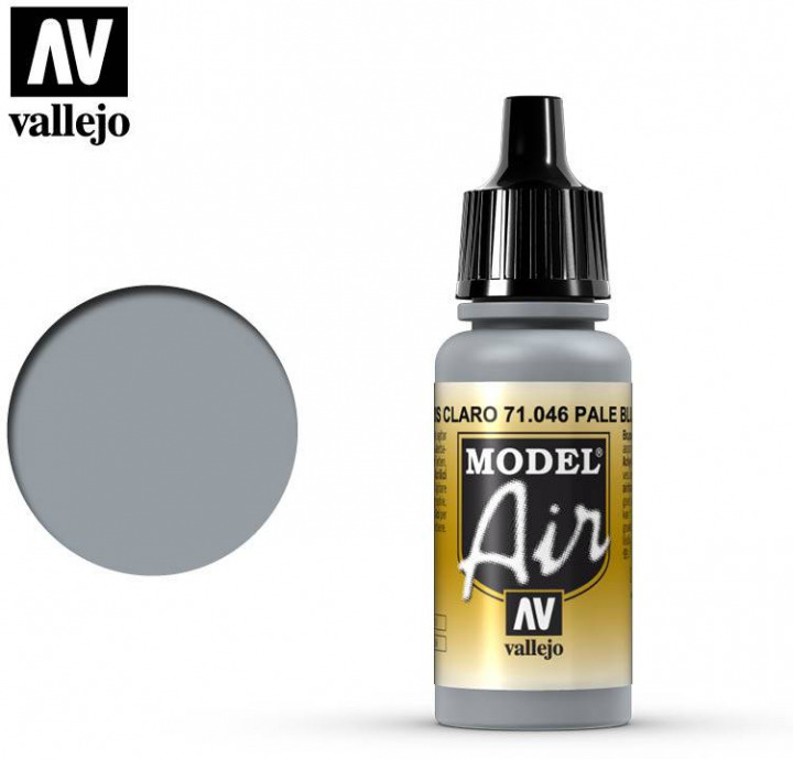 Boxart Pale Grey Blue 71.046 Vallejo Model Air Boxart Pale Grey Blue 71.046 Vallejo Model Air