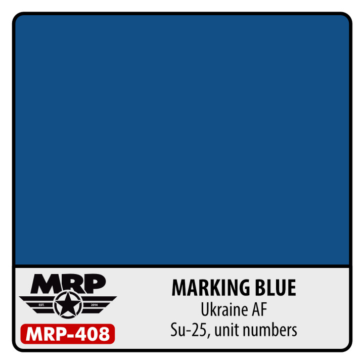 Boxart Marking Blue - Ukraine AF, Su-25, unit numbers MR.Paint Boxart Marking Blue - Ukraine AF, Su-25, unit numbers MR.Paint