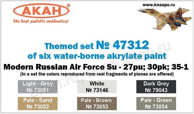Boxart Modern Russian Aviation: SU-27PU, 30PK, 35-1  Akan