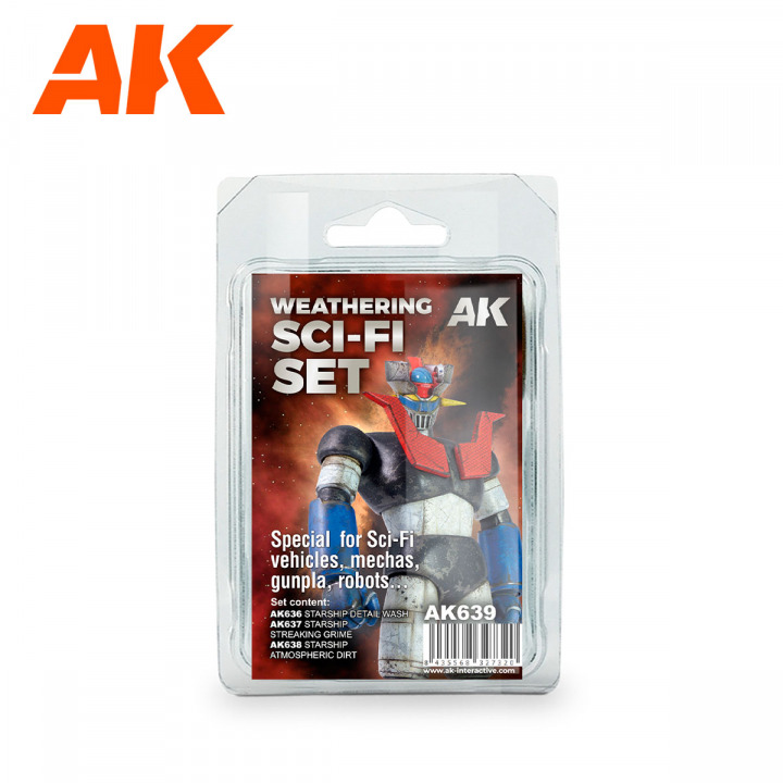 Boxart WEATHERING SCI-FI SET  AK Interactive