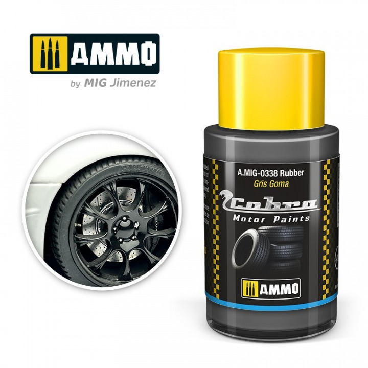 Boxart Rubber A.MIG-0338 Cobra Motor Paints Boxart Rubber A.MIG-0338 Cobra Motor Paints