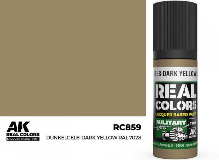 Boxart Dunkelgelb-Dark Yellow RAL 7028 252026 AK Real Colors Boxart Dunkelgelb-Dark Yellow RAL 7028 252026 AK Real Colors