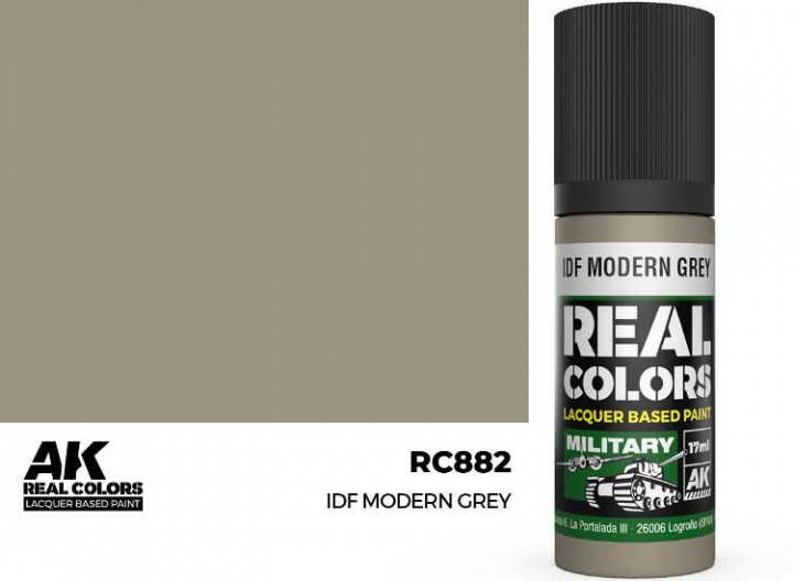 Boxart IDF Modern Grey AK Real Colors Boxart IDF Modern Grey AK Real Colors