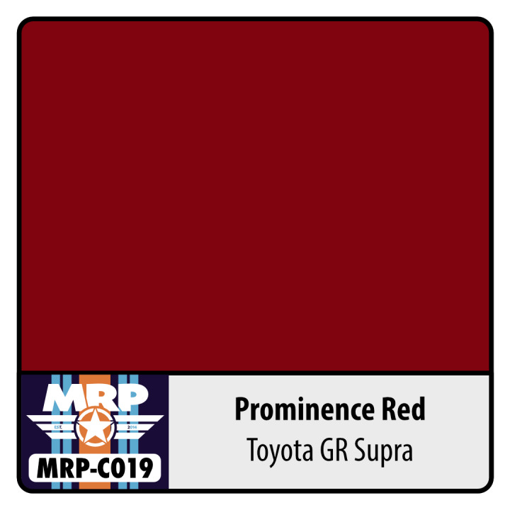 Boxart Prominence Red - Toyota GR Supra MR.Paint Boxart Prominence Red - Toyota GR Supra MR.Paint
