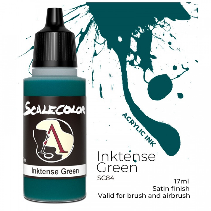 Boxart Inktense Green Scale75 Boxart Inktense Green Scale75
