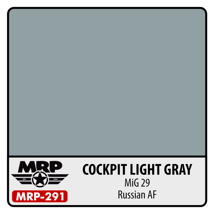 Boxart Cockpit Light Grey (MiG-29) Russian AF MR.Paint Boxart Cockpit Light Grey (MiG-29) Russian AF MR.Paint