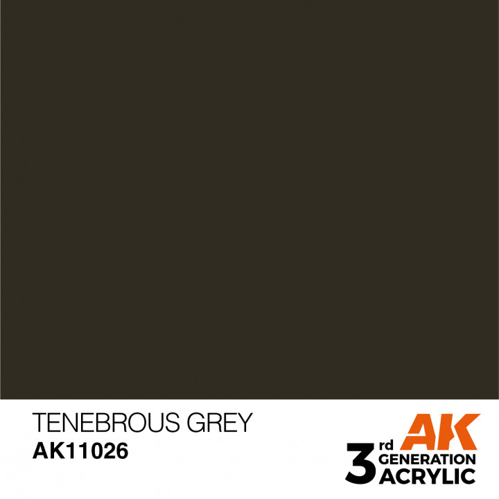 Boxart Tenebrous Grey - Standard AK 3rd Generation Boxart Tenebrous Grey - Standard AK 3rd Generation