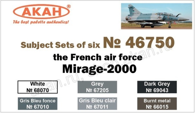 Boxart French Air Force: Mirage 2000  Akan