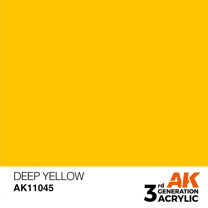 Boxart Deep Yellow AK 3rd Generation Boxart Deep Yellow AK 3rd Generation