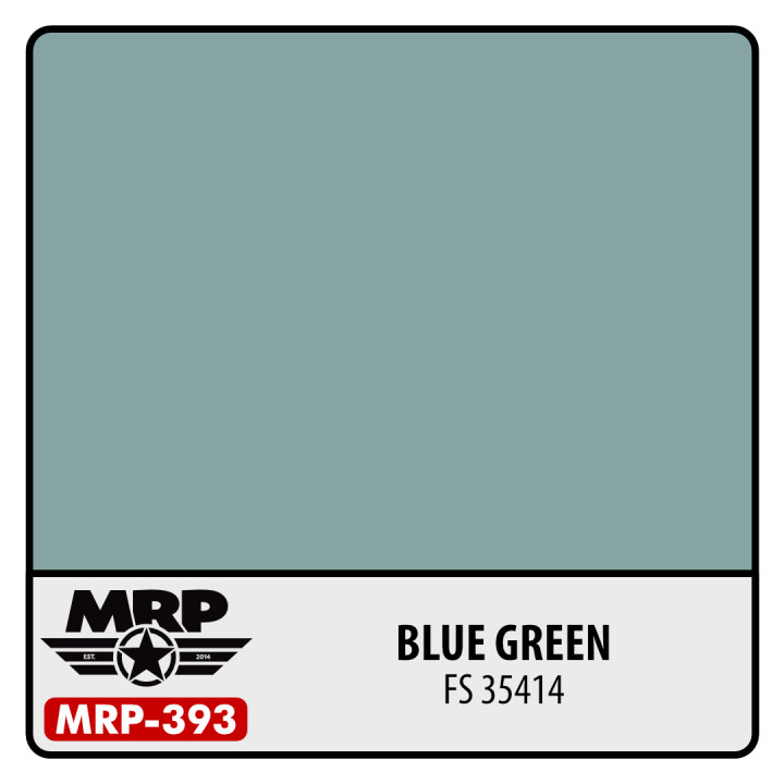 Boxart Blue Green (FS35414) MRP-393 MR.Paint Boxart Blue Green (FS35414) MRP-393 MR.Paint