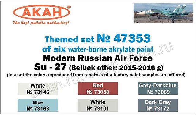 Boxart Russian SU-27 (Belbek and others: 2015-2016) 47353 Akan