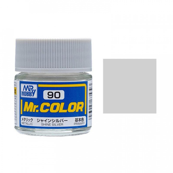 Boxart Shine Silver C90 Mr.COLOR Boxart Shine Silver C90 Mr.COLOR