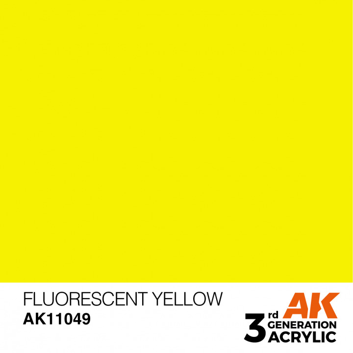 Boxart Fluorescent Yellow - Standard  AK 3rd Generation - General