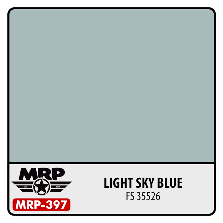 Boxart Light Sky Blue (FS35526) MRP-397 MR.Paint Boxart Light Sky Blue (FS35526) MRP-397 MR.Paint