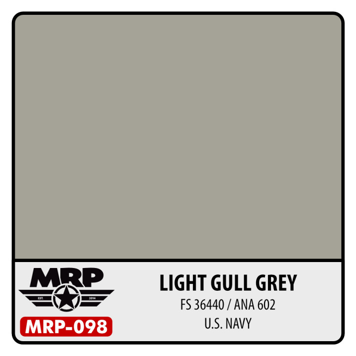 Boxart Light Gull Grey (FS36440 / ANA602) - U.S.Navy MR.Paint Boxart Light Gull Grey (FS36440 / ANA602) - U.S.Navy MR.Paint