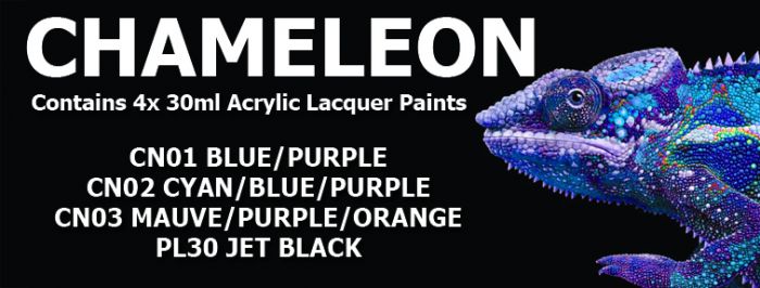 Boxart CHAMELEON Colour Set #1 - (CN01, CN02, CN03, PL30) SET04 SMS