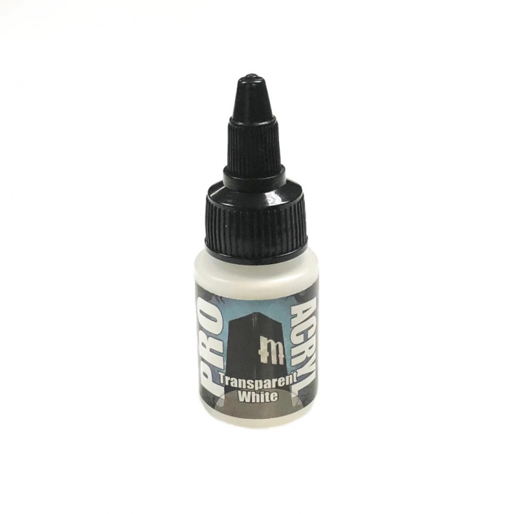 Boxart Transparent White Pro Acryl Boxart Transparent White Pro Acryl