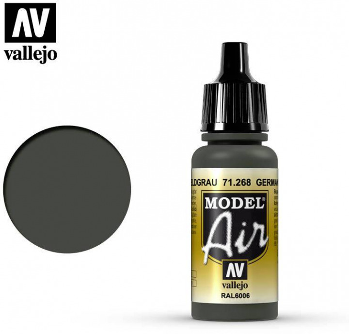 Boxart German Grey - RAL 6006 71.268 Vallejo Model Air