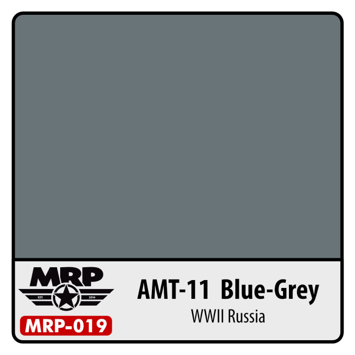 Boxart AMT-11 Blue Grey MR.Paint Boxart AMT-11 Blue Grey MR.Paint
