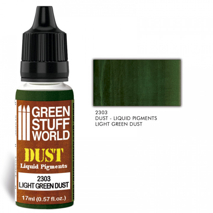 Boxart Liquid Pigments Light Green Dust  Green Stuff World