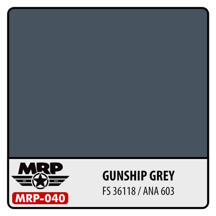 Boxart Gunship Grey | FS36118 / ANA603 MR.Paint Boxart Gunship Grey | FS36118 / ANA603 MR.Paint