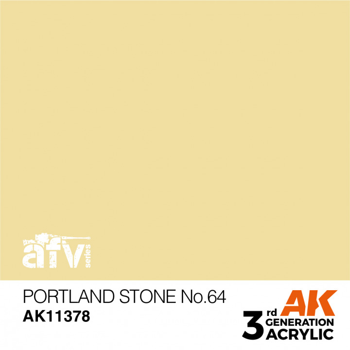 Boxart Portland Stone No.64 AK 11378 AK 3rd Generation - AFV Boxart Portland Stone No.64 AK 11378 AK 3rd Generation - AFV