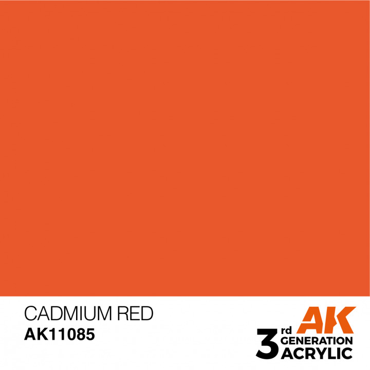 Boxart Cadmiun Red - Standard AK 3rd Generation Boxart Cadmiun Red - Standard AK 3rd Generation