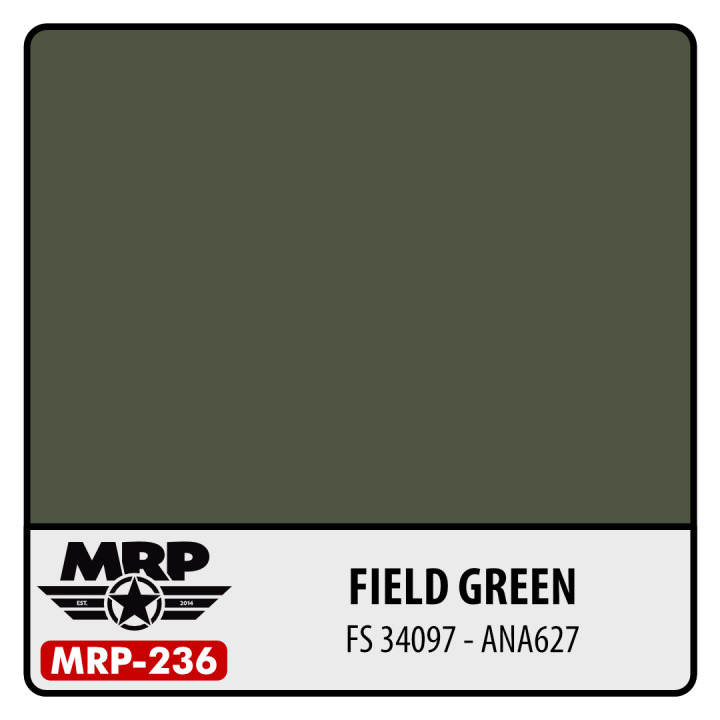 Boxart Field Green (FS34097 / ANA627) MR.Paint Boxart Field Green (FS34097 / ANA627) MR.Paint