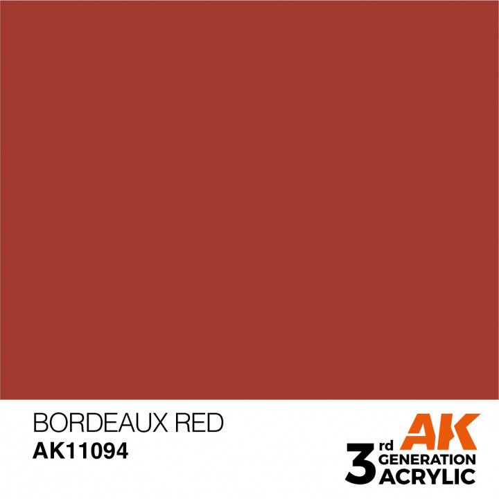 Boxart Bordeaux Red - Standard AK 3rd Generation Boxart Bordeaux Red - Standard AK 3rd Generation