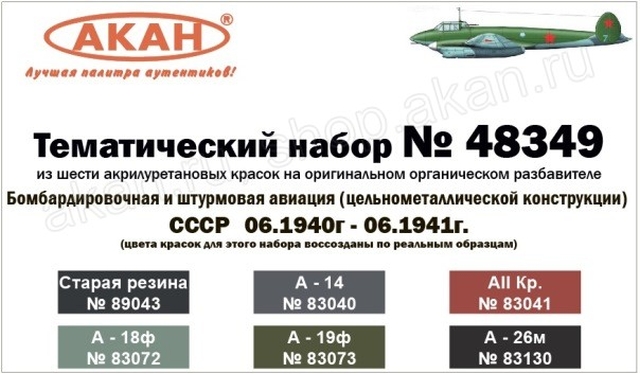 Boxart Aviation of the USSR 06.1940-06.1941  Akan