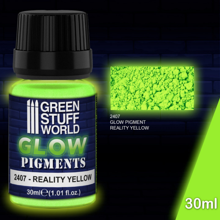 Boxart Glow in the Dark Reality Yellow Gren Green Stuff World Boxart Glow in the Dark Reality Yellow Gren Green Stuff World